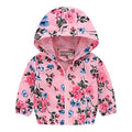 Kids Printed Windbreaker Jacket – Hooded Coat for Boys & Girls (2–6 Years)