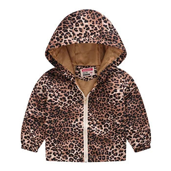 Kids Printed Windbreaker Jacket – Hooded Coat for Boys & Girls (2–6 Years)