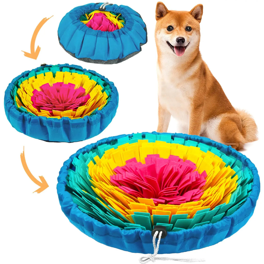 Pet Snuffle Mat for Dogs & Cats – Interactive Foraging & Slow Feeding Toy