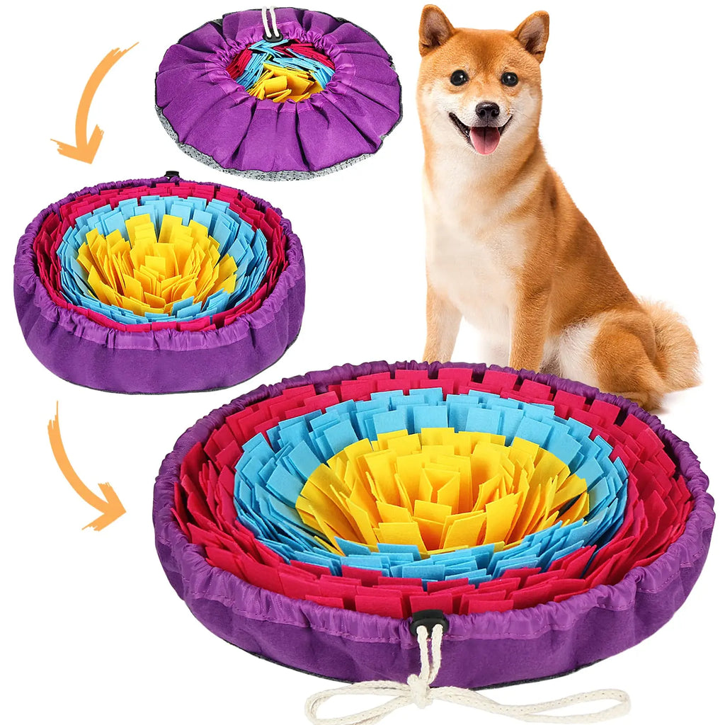 Pet Snuffle Mat for Dogs & Cats – Interactive Foraging & Slow Feeding Toy