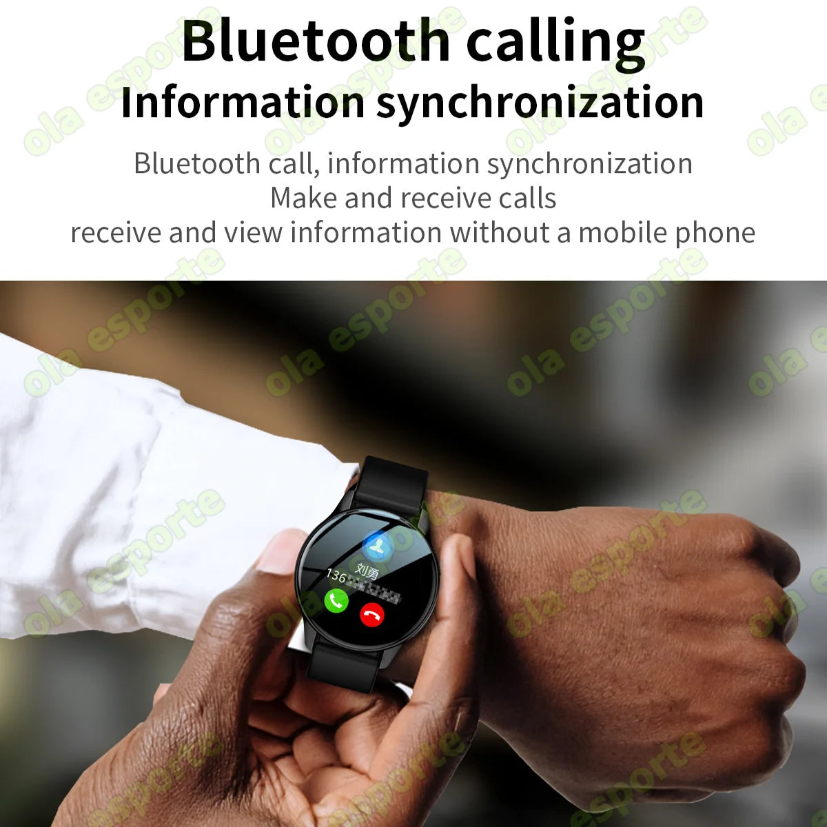 Women's Smartwatch – Health Monitoring, Bluetooth Call & Waterproof Sports Watch