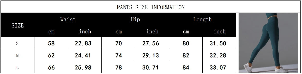 Women's 2-Piece Seamless Workout Set – Long Sleeve Top & High Waist Leggings