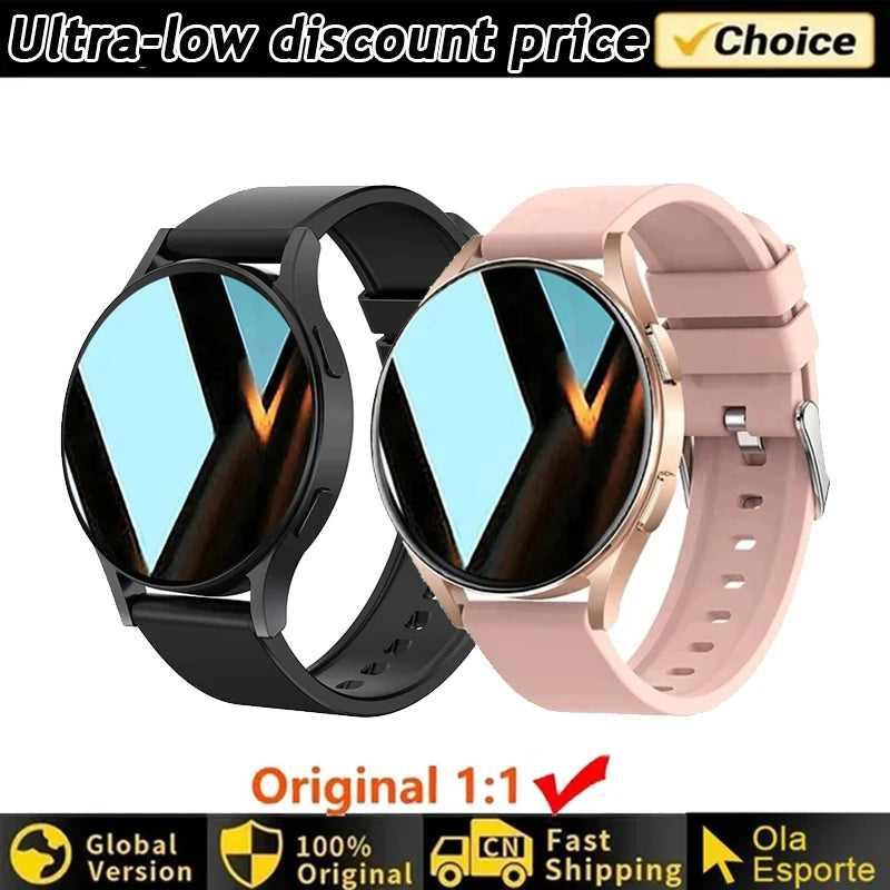 Women's Smartwatch – Health Monitoring, Bluetooth Call & Waterproof Sports Watch