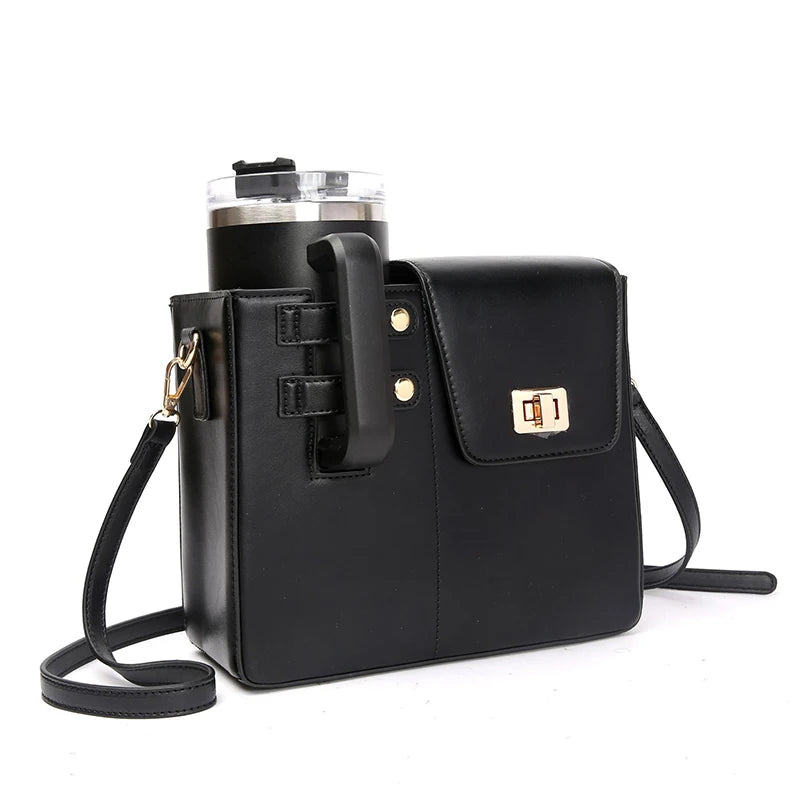 Outdoor Water Bottle Bag – Portable Crossbody Bottle Holder