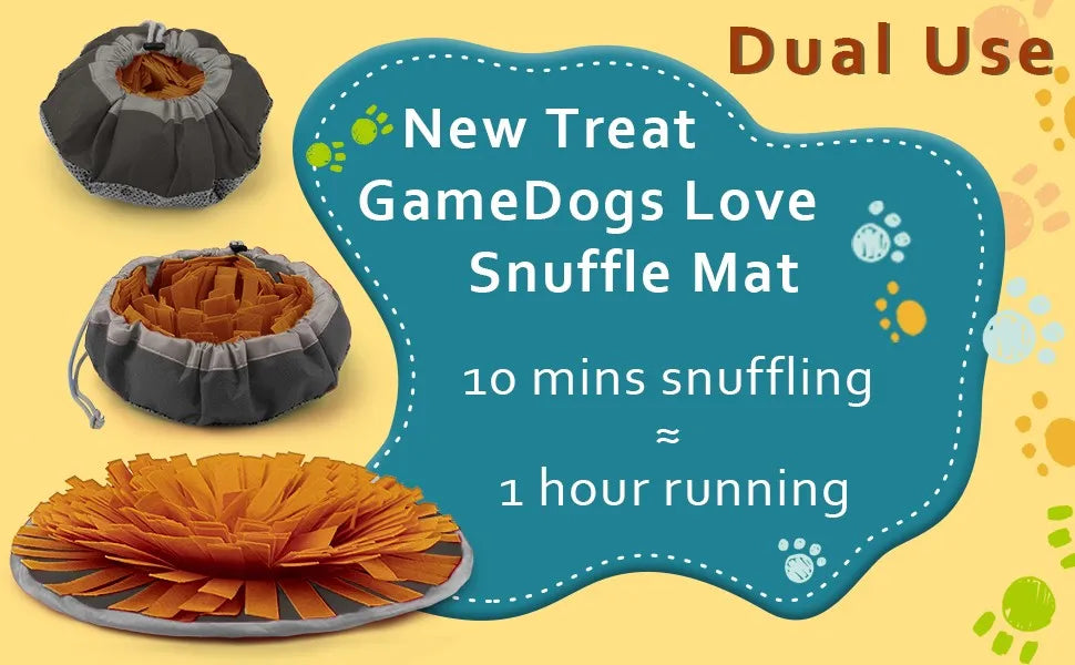 Pet Snuffle Mat for Dogs & Cats – Interactive Foraging & Slow Feeding Toy