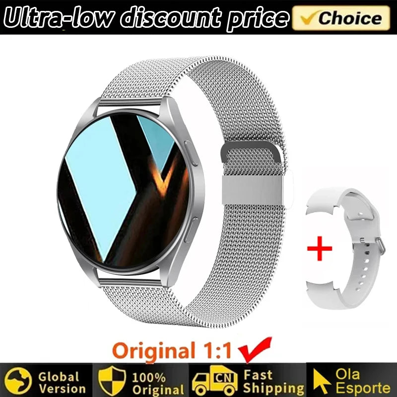 Women's Smartwatch – Health Monitoring, Bluetooth Call & Waterproof Sports Watch