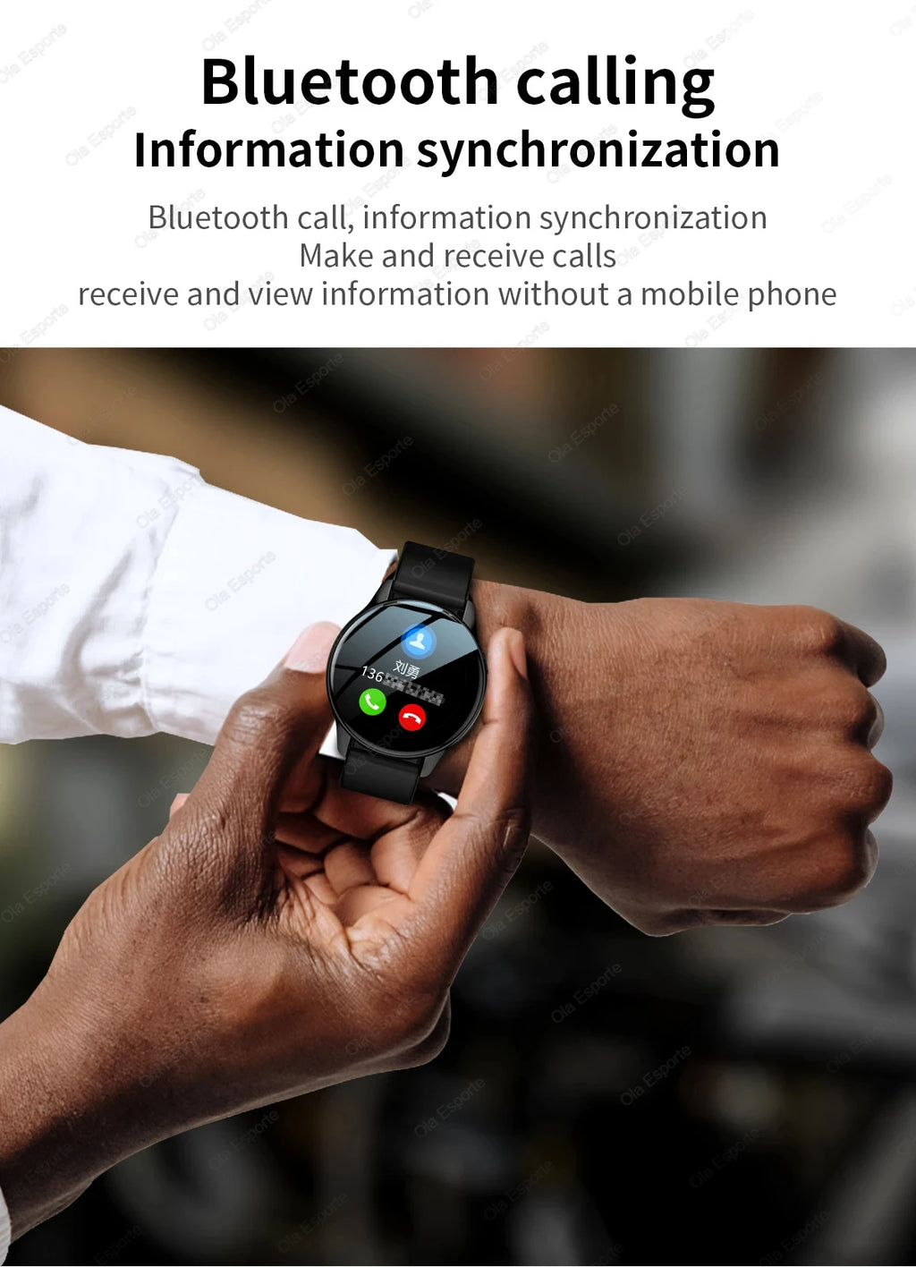 Women's Smartwatch – Health Monitoring, Bluetooth Call & Waterproof Sports Watch
