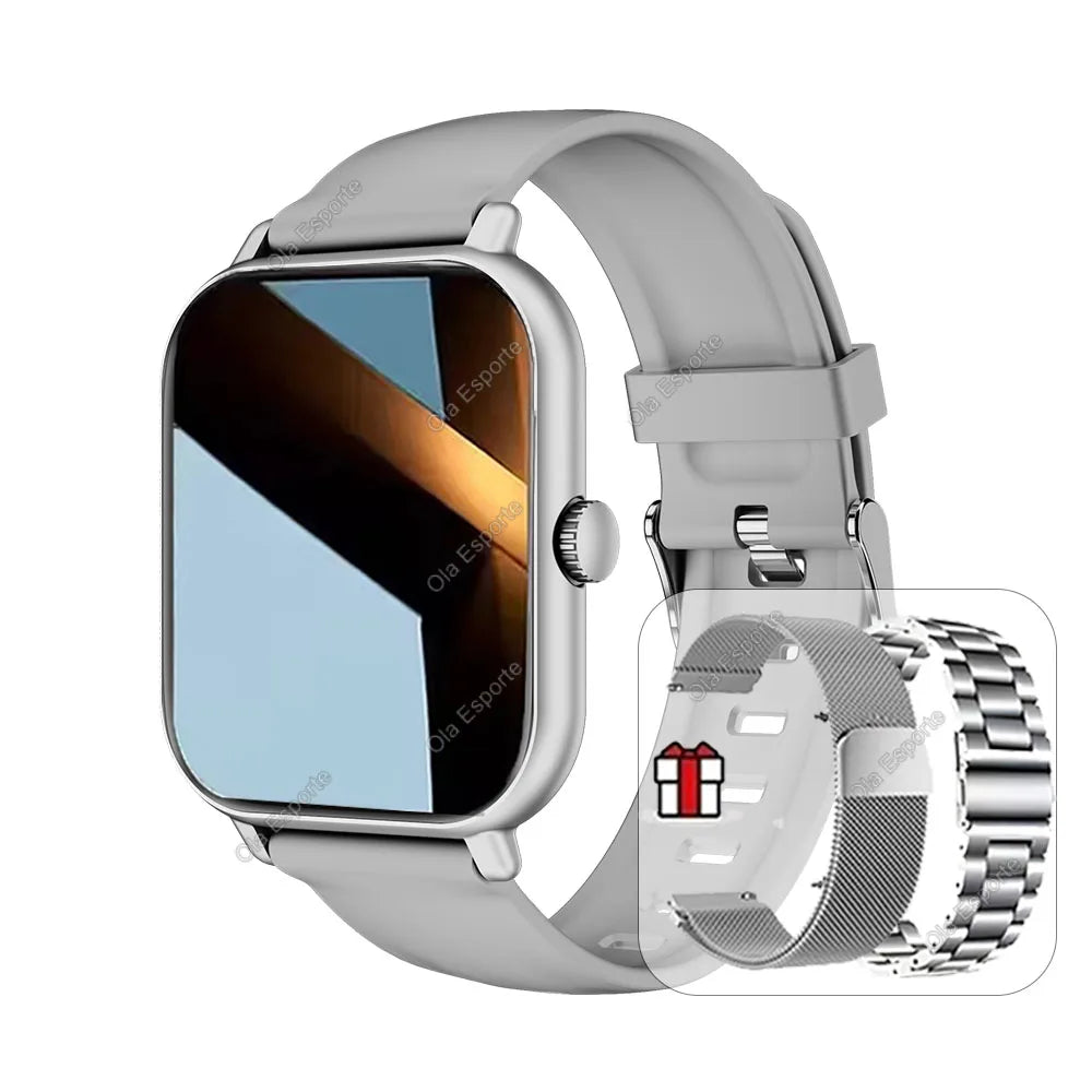 Ola Esporte Smart Watch for Men & Women – 2.01" Bluetooth Call & Fitness Tracker