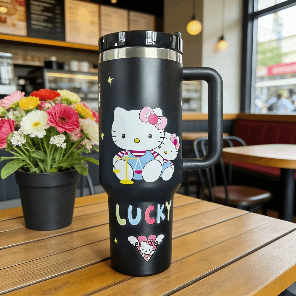 40oz Vacuum Insulated Tumbler – Stainless Steel Hot & Cold Travel Mug