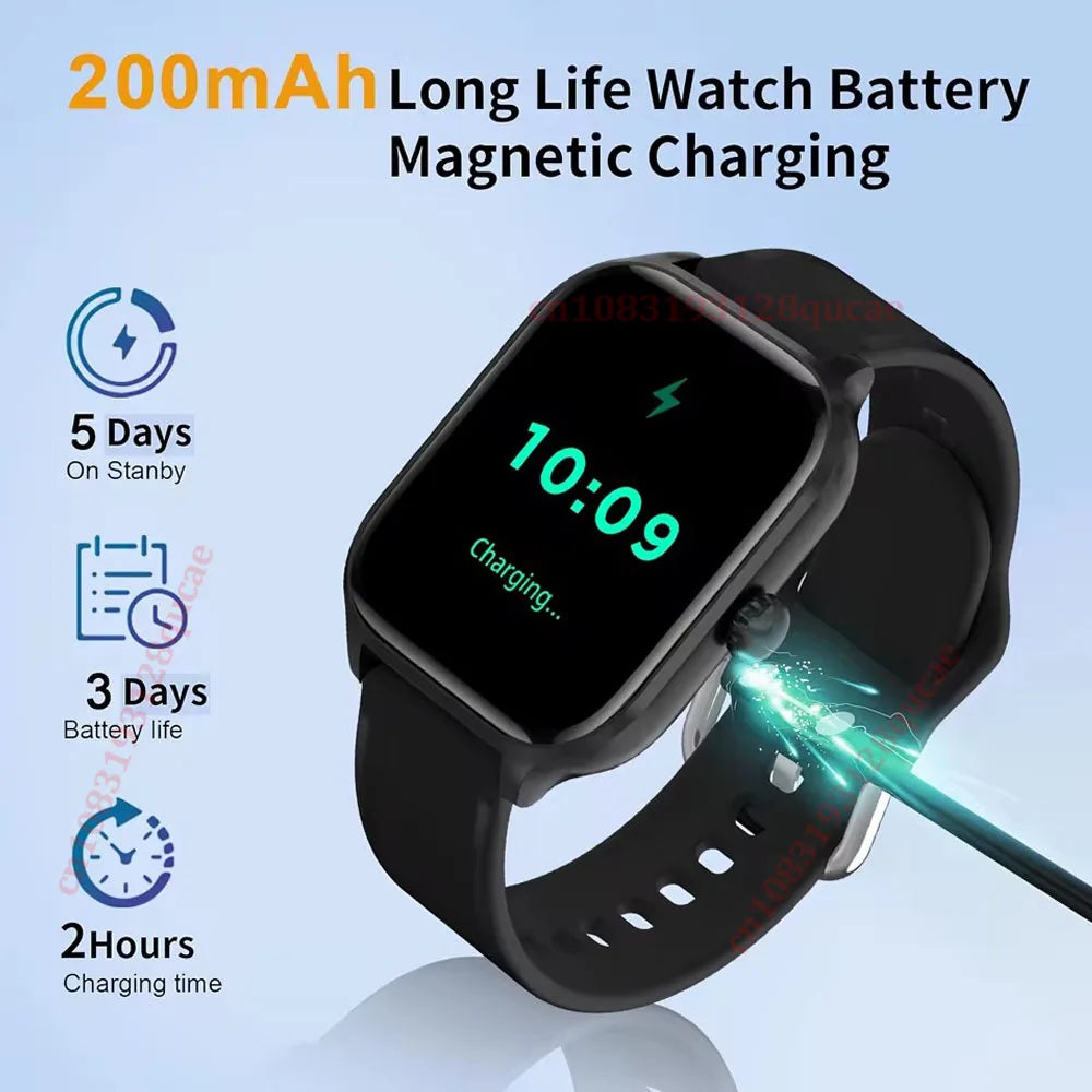 Ola Esporte Smart Watch for Men & Women – 2.01" Bluetooth Call & Fitness Tracker