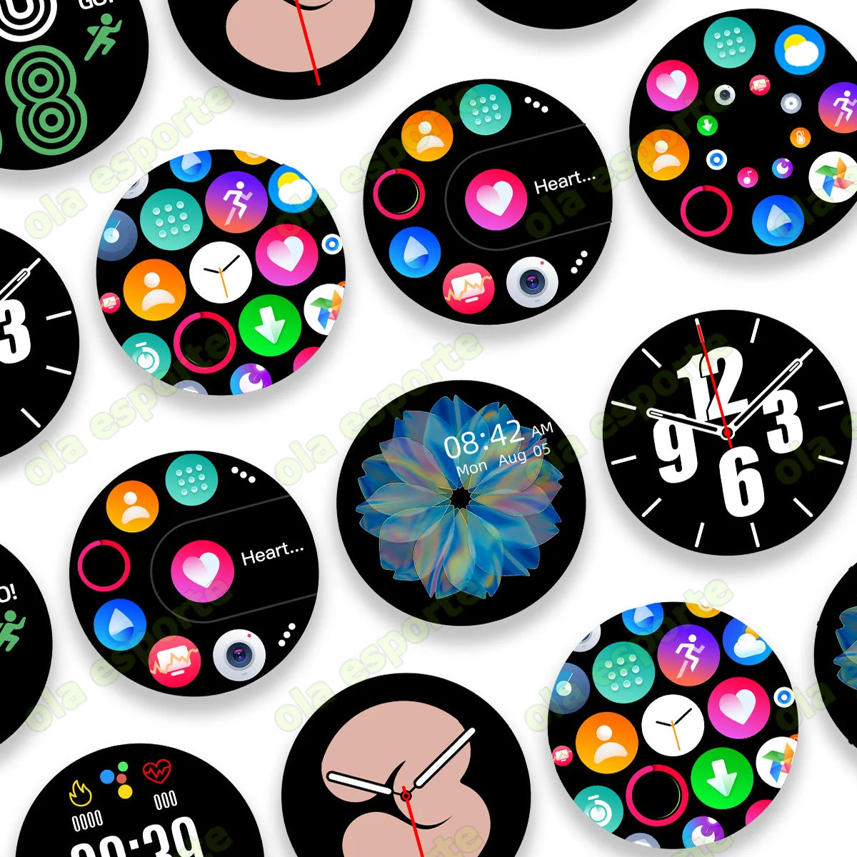 Women's Smartwatch – Health Monitoring, Bluetooth Call & Waterproof Sports Watch