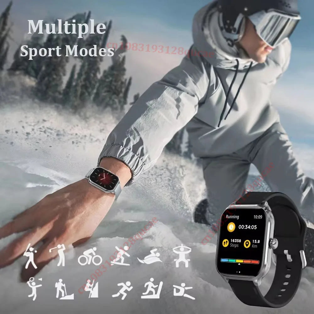 Ola Esporte Smart Watch for Men & Women – 2.01" Bluetooth Call & Fitness Tracker