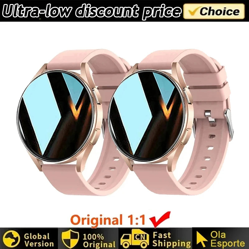 Women's Smartwatch – Health Monitoring, Bluetooth Call & Waterproof Sports Watch