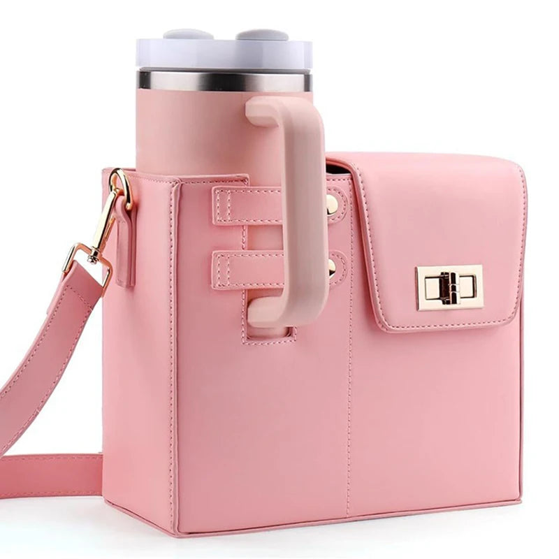 Outdoor Water Bottle Bag – Portable Crossbody Bottle Holder