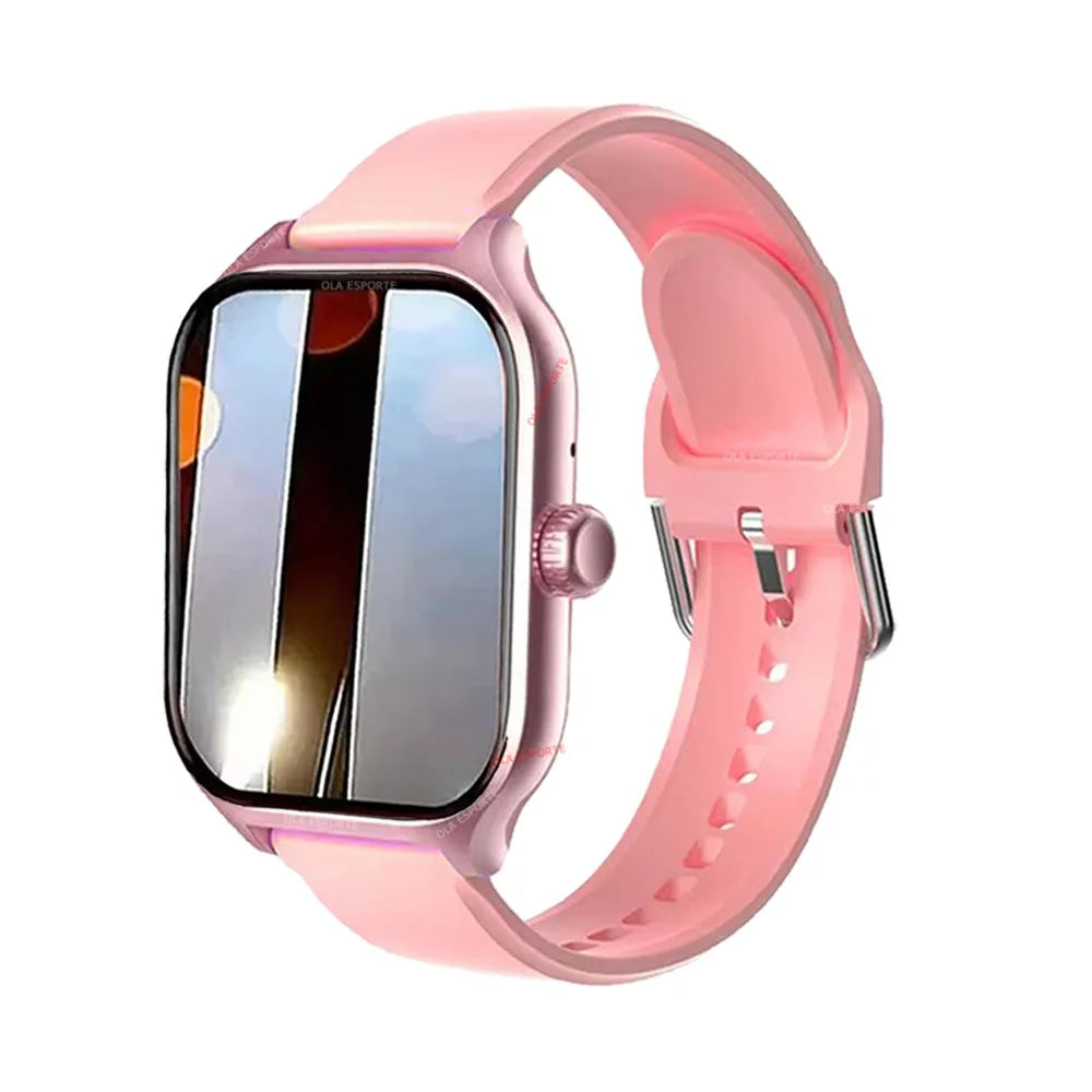 Ola Esporte Smart Watch for Men & Women – 2.01" Bluetooth Call & Fitness Tracker