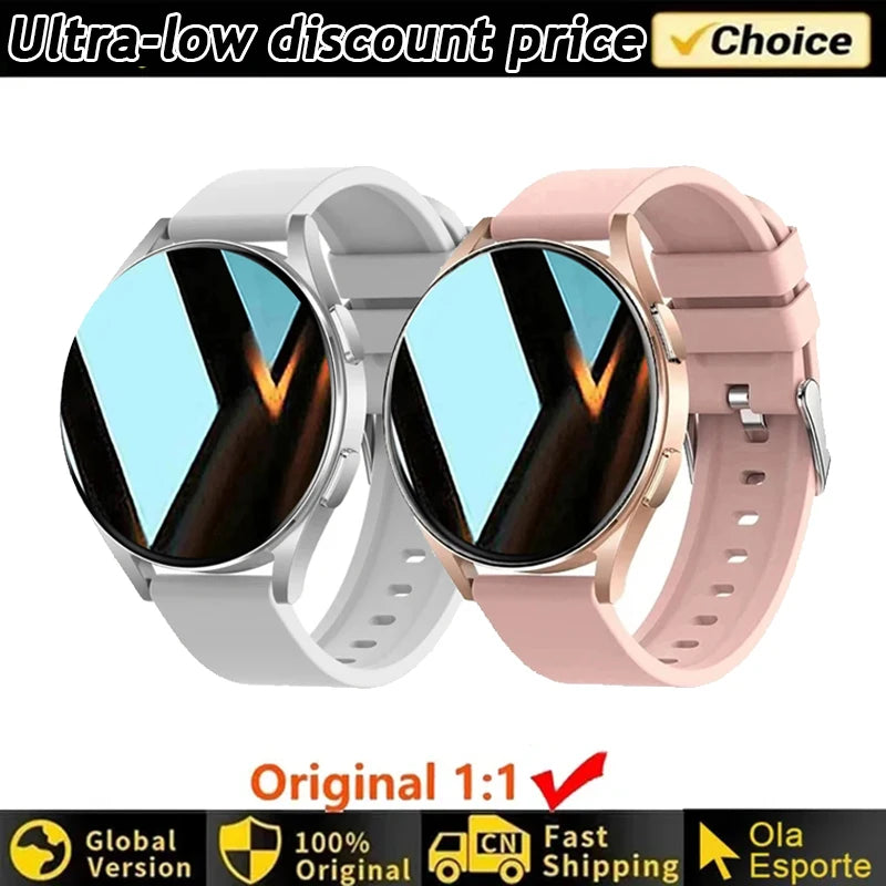 Women's Smartwatch – Health Monitoring, Bluetooth Call & Waterproof Sports Watch