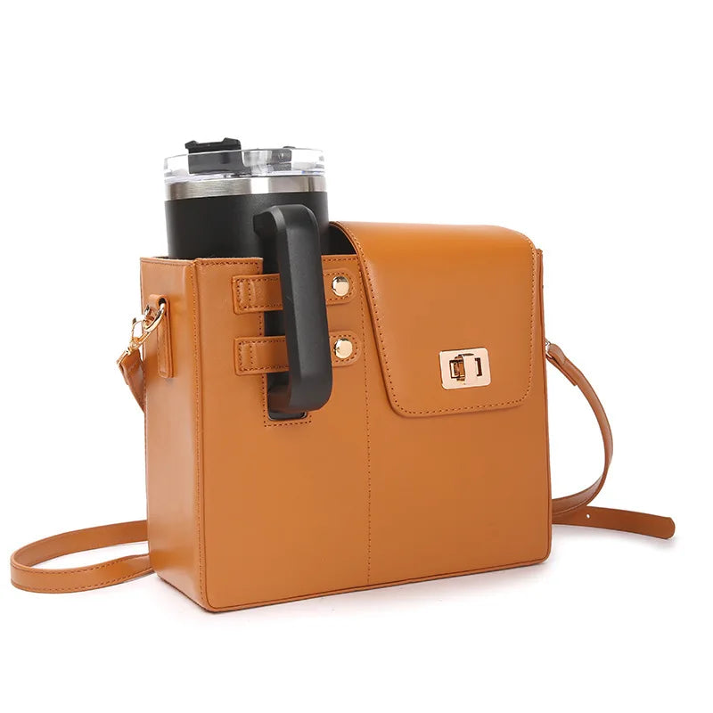Outdoor Water Bottle Bag – Portable Crossbody Bottle Holder