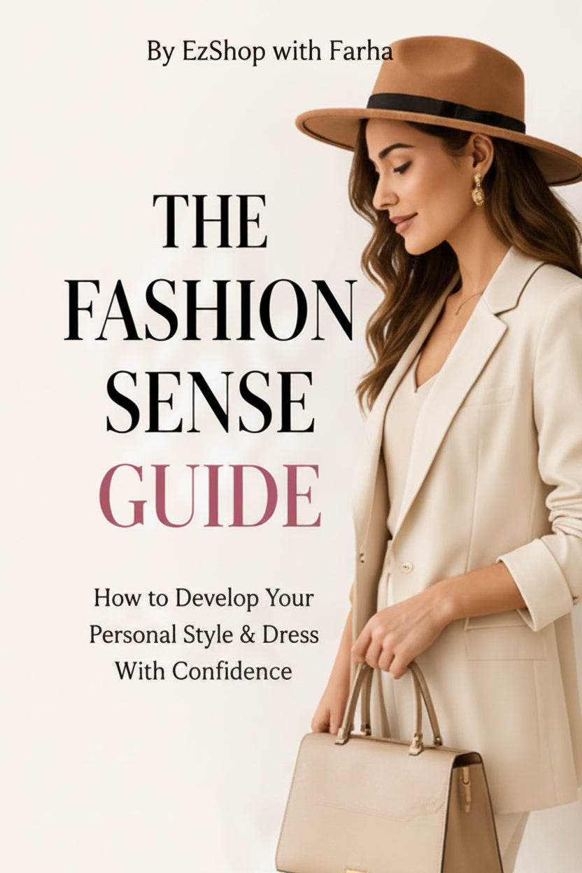 The Fashion Sense Guide – How to Develop Your Personal Style & Dress With Confidence